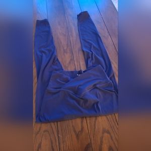 V-Cut Buffbunny Leggings in Blue
